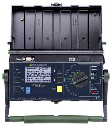 Gossen Metrawatt METRISO PRIME+ Isolationsmessgerät kalibriert (DAkkS-akkreditiertes Labor) 100 V