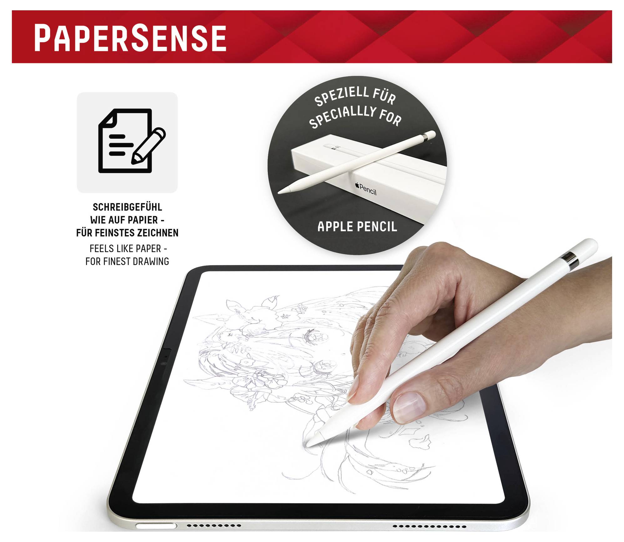 Werbung für die „PAPERSENSE