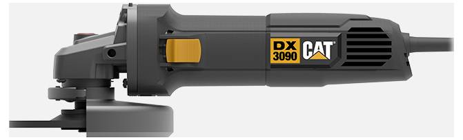 CAT DX3090 Abbruchhammer mit Kabel, in Seitenansicht auf weißem Hintergrund dargestellt