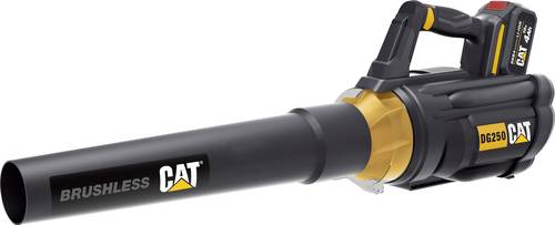 Caterpillar DG250 Akku Laubbläser inkl. Akku, inkl. Ladegerät, Softgriff, mit Zubehör