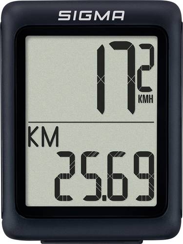 Sigma BC 5.0 WR Fahrradcomputer Kabelübertragung mit Radsensor
