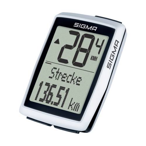 Sigma BC 12.0 WL STS Fahrradcomputer, kabellos Codierte Übertragung mit Radsensor