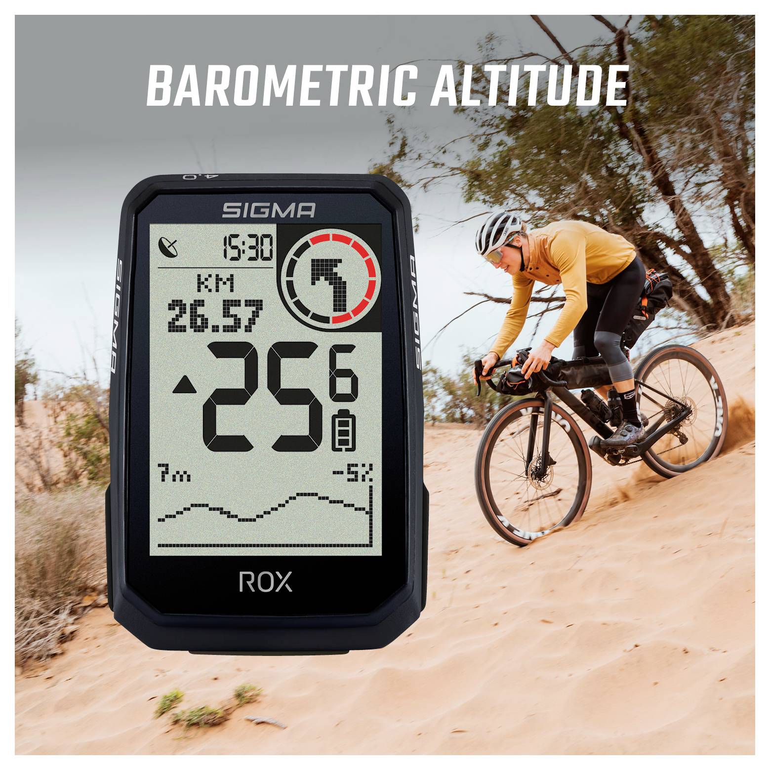 Sigma ROX 4.0 (Black) Endurance Fahrradcomputer, kabellos Bluetooth mit Vollgrafikdisplay