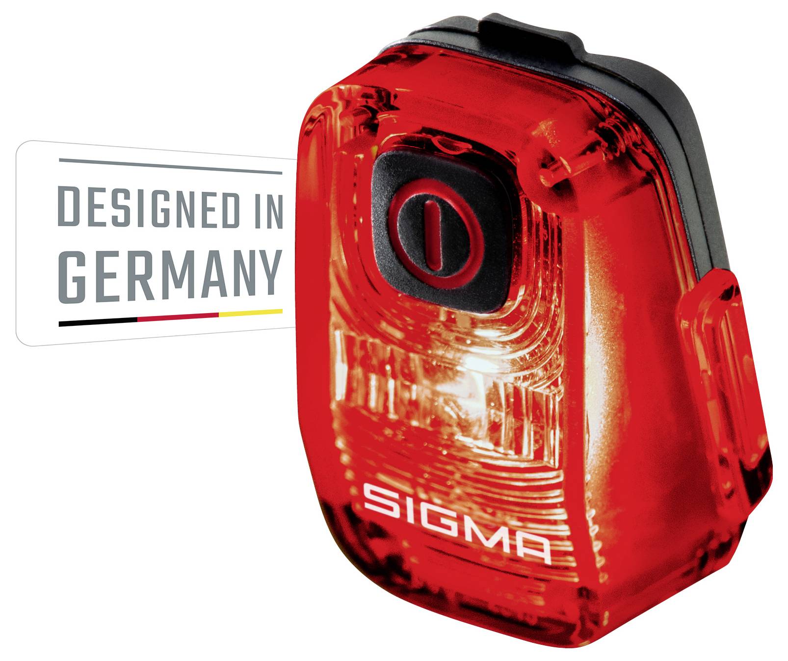 Sigma Fahrrad-Rücklicht HIRO 10 Akkubetriebenes LED-Leuchtmittel akkubetrieben