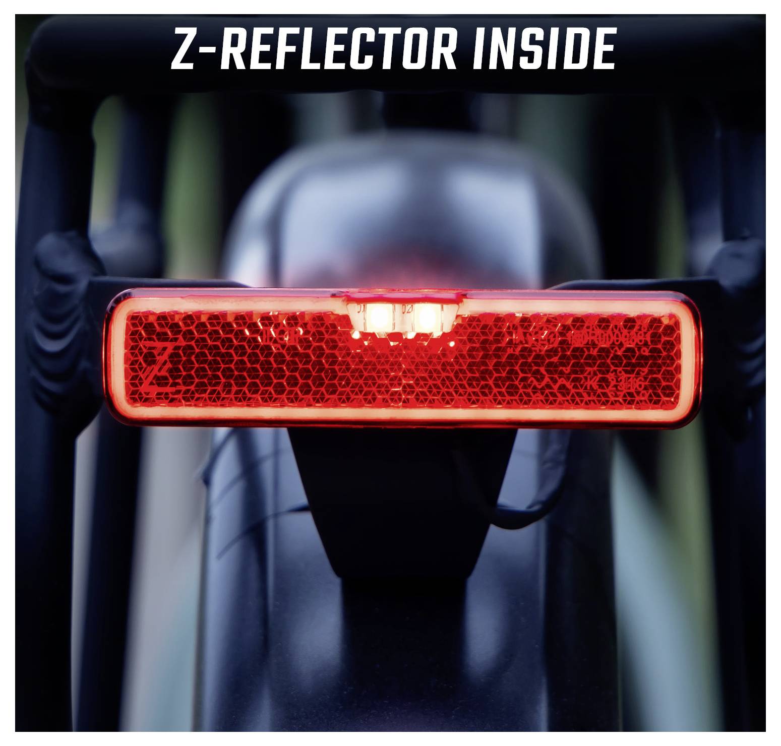 Sigma Fahrrad-Rücklicht EOX RL RACK BRAKE w/fixing material LED über Bordnetz