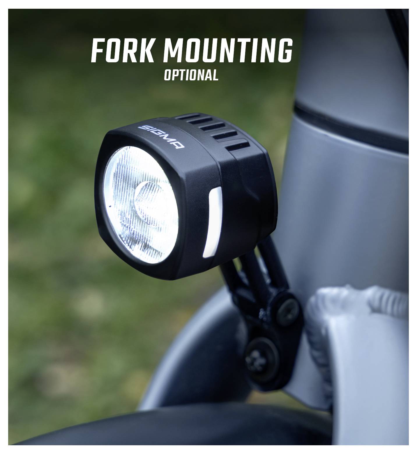 Sigma Fahrrad-Scheinwerfer EOX FL 150 w/Mount & Extension Cable LED über Bordnetz
