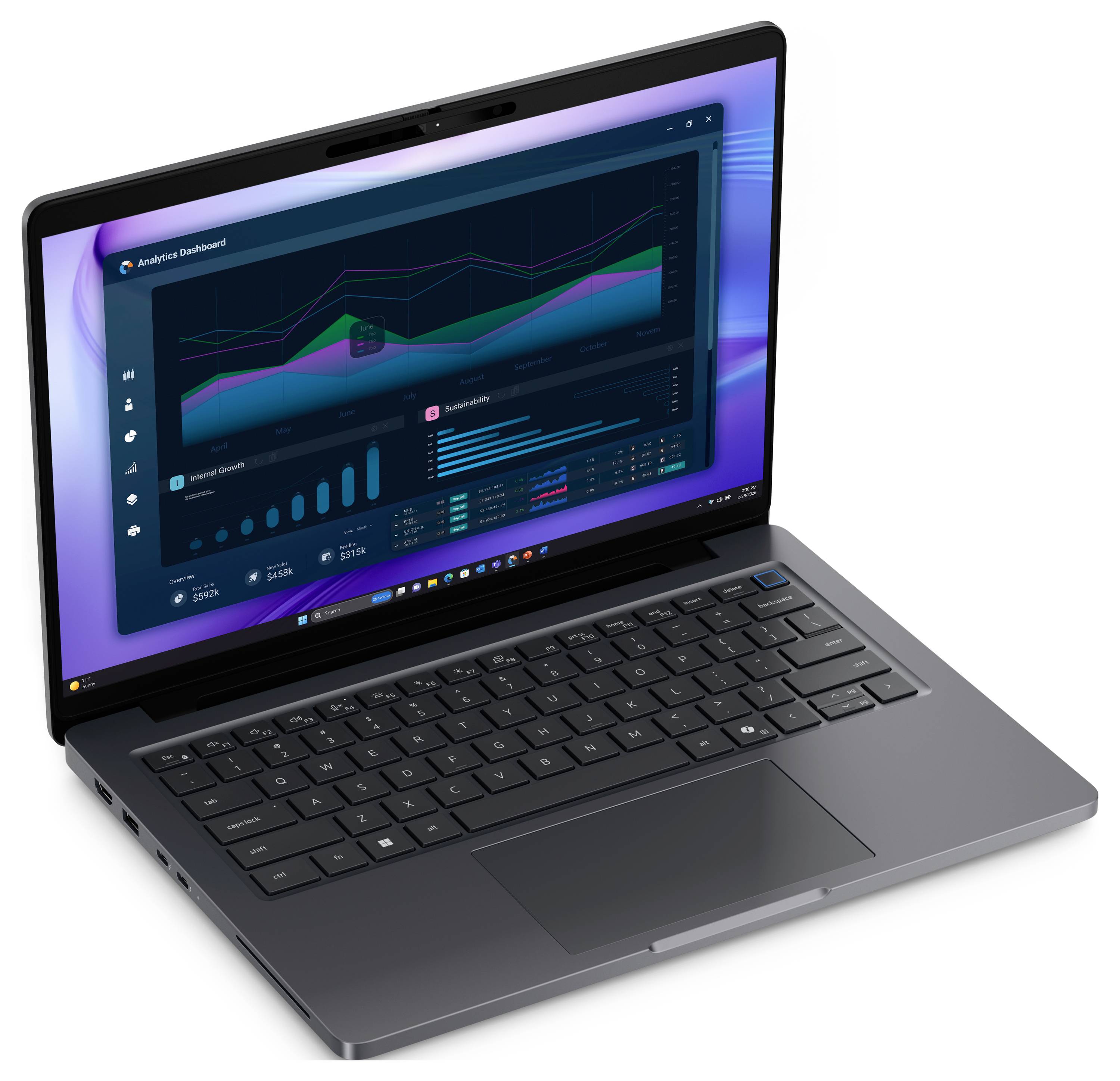Dell Workstation Notebook 35.6cm (14 Zoll) WUXGA 366H 6GB RAM 1TB SSD Deutsch, QWERTZ Intel Intel-Grafik NVIDIA RTX PRO 500