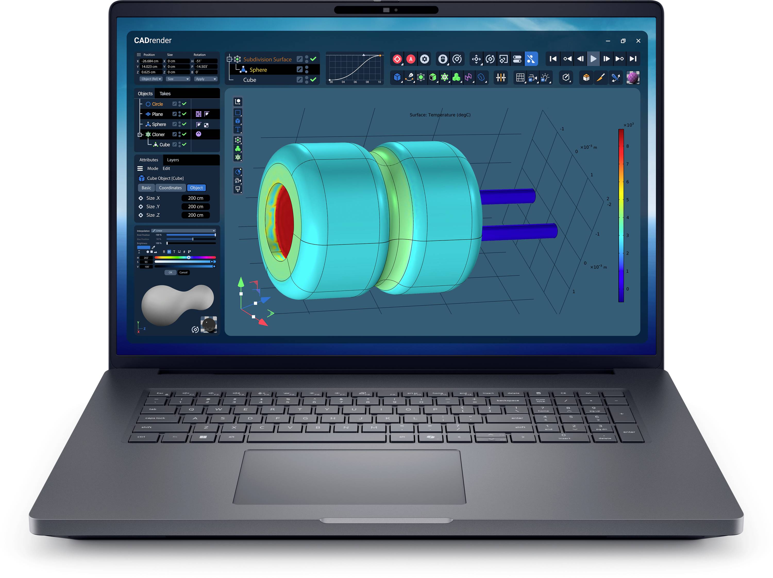 Dell Notebook Pro Max 18 Plus 45.7cm (18 Zoll) QHD+ Intel® Core™ Ultra 7 (Series 2) 265HX 32GB RAM 1TB SSD Deutsch, QWERTZ Intel
