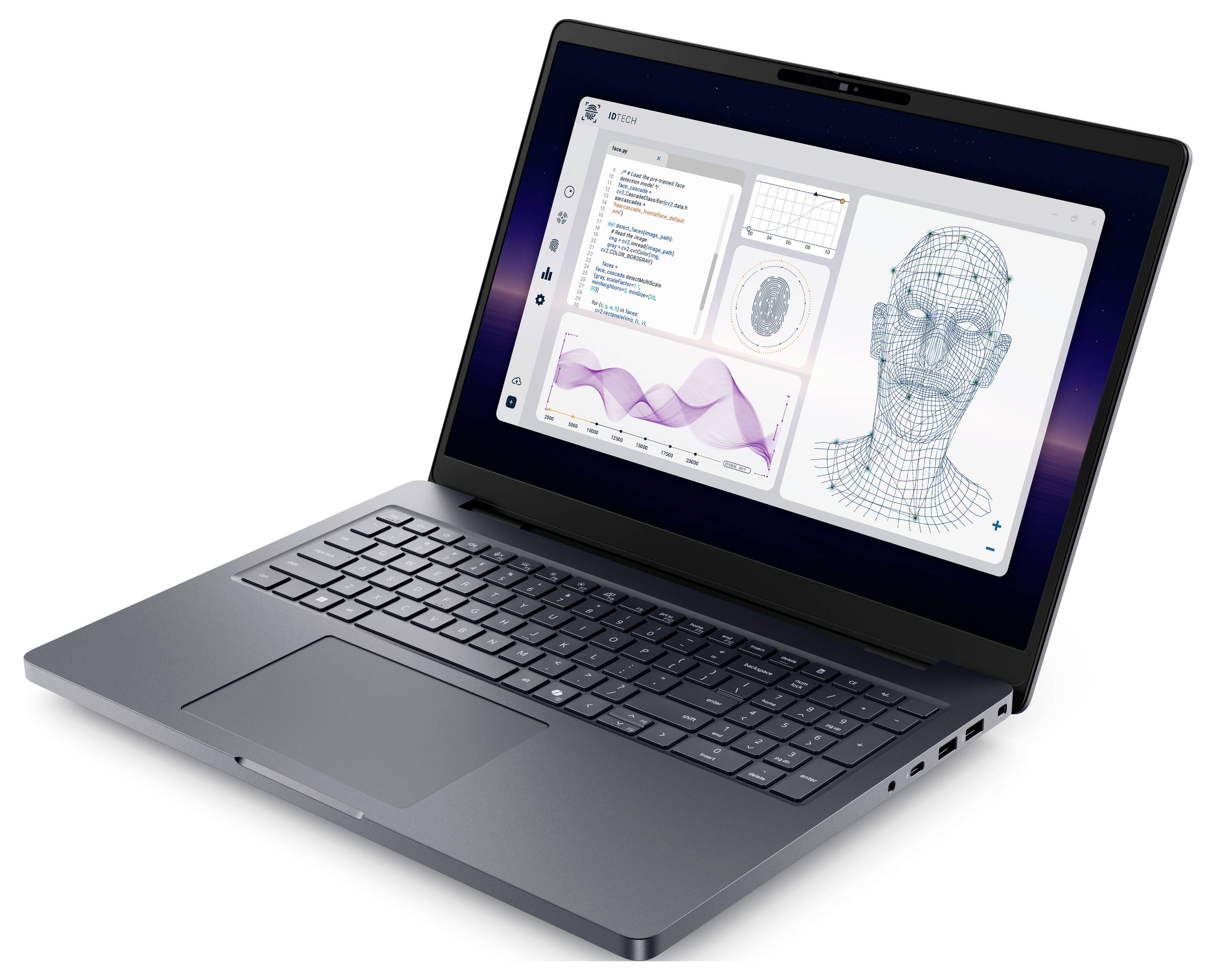 Dell Notebook Pro Max 16 Plus 40.6cm (16 Zoll) Full-HD+ Intel® Core™ Ultra 7 265HX 32GB RAM 1TB SSD Deutsch, QWERTZ Intel