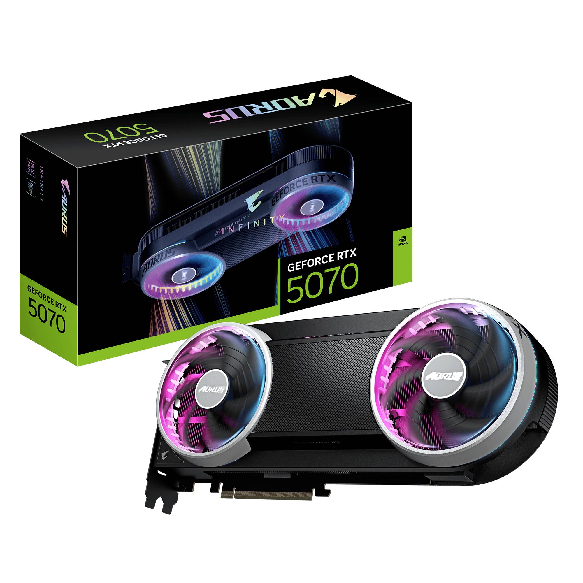 Gigabyte Grafikkarte GeForce RTX 5070 12 GB