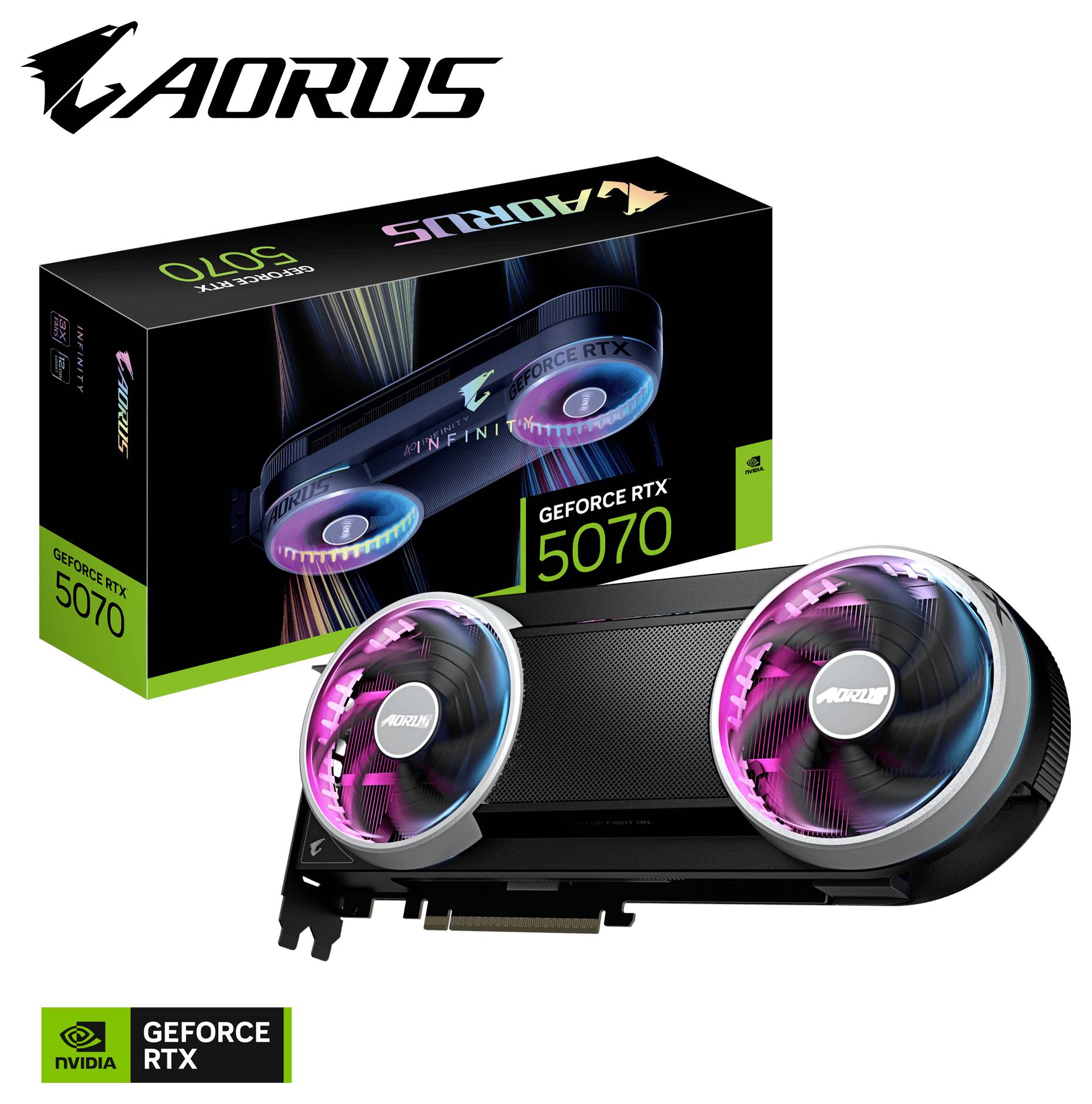 Gigabyte Grafikkarte GeForce RTX 5070 12 GB