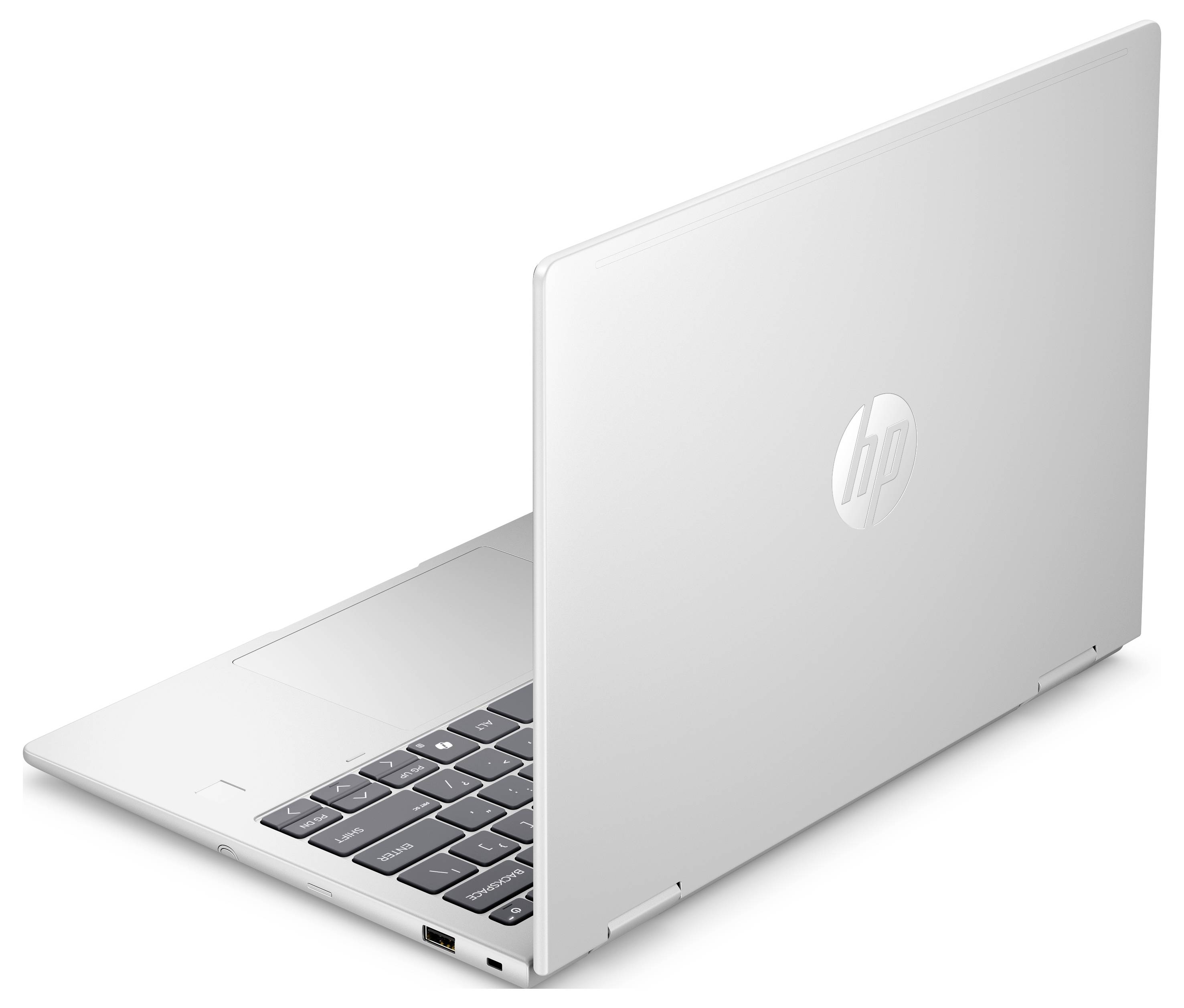 HP Notebook 33.8cm (13.3 Zoll) WUXGA 16GB RAM 512GB SSD Deutsch, QWERTZ Intel Intel-Grafik Silber E4MW6ET