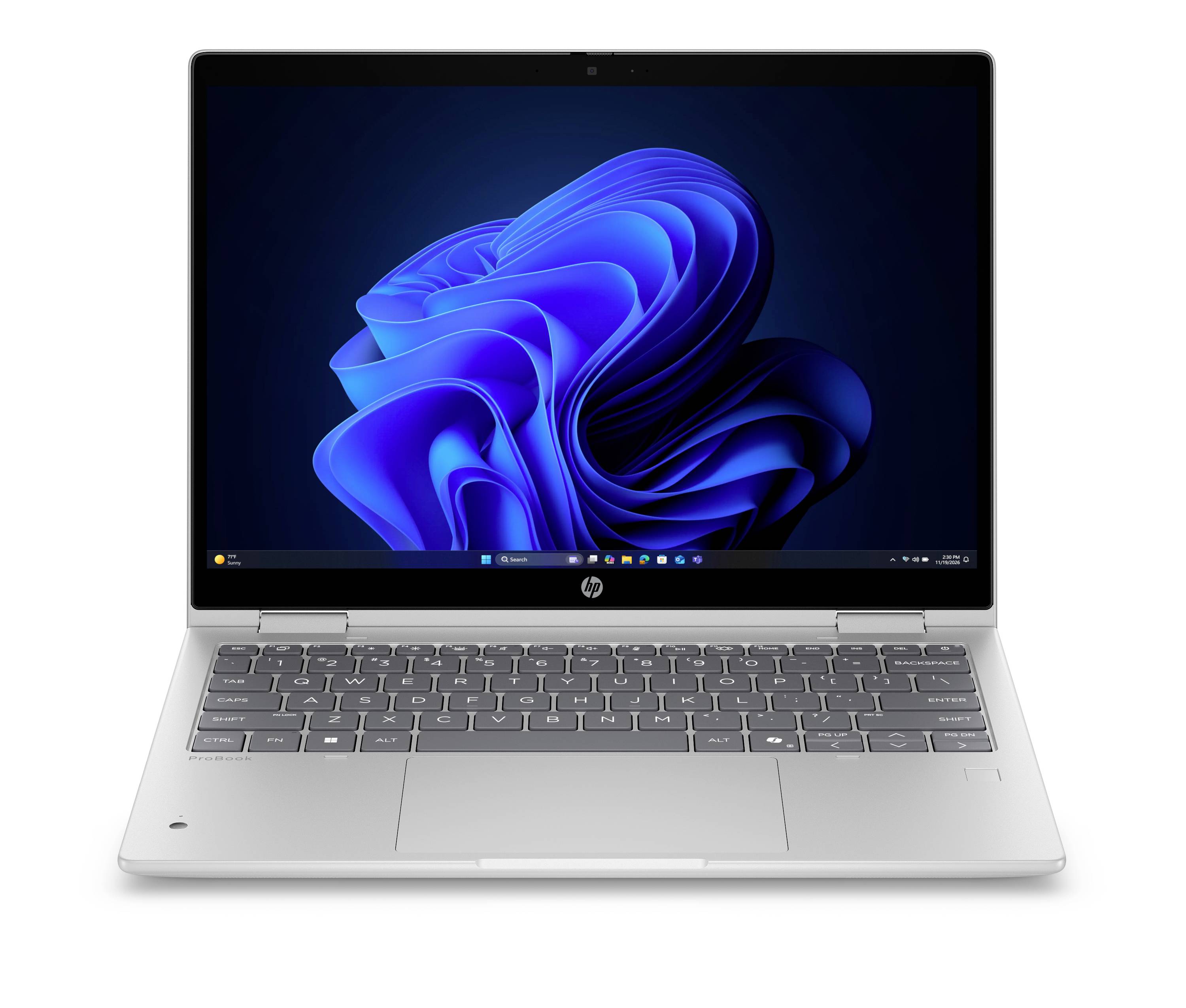 HP Notebook 33.8cm (13.3 Zoll) WUXGA 32GB RAM 512GB SSD Deutsch, QWERTZ Intel Intel-Grafik Silber E4MX0ET