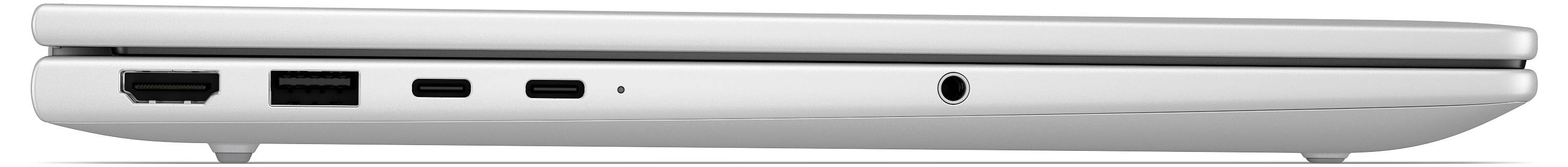HP Notebook 33.8cm (13.3 Zoll) WUXGA 16GB RAM 512GB SSD Deutsch, QWERTZ Intel Intel-Grafik Silber E4MW0ET