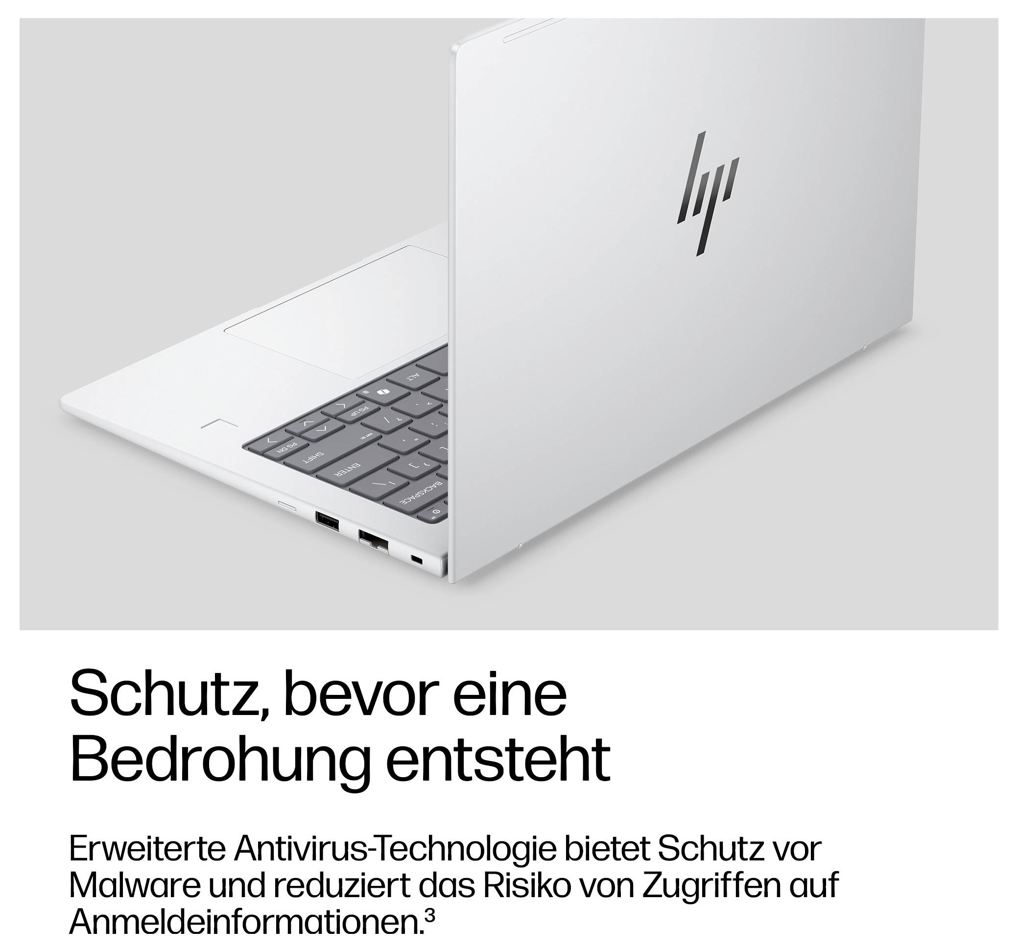 HP Workstation Notebook 35.6cm (14 Zoll) WUXGA 16GB RAM 512GB SSD Deutsch, QWERTZ Qualcomm Silber E4VA9ET
