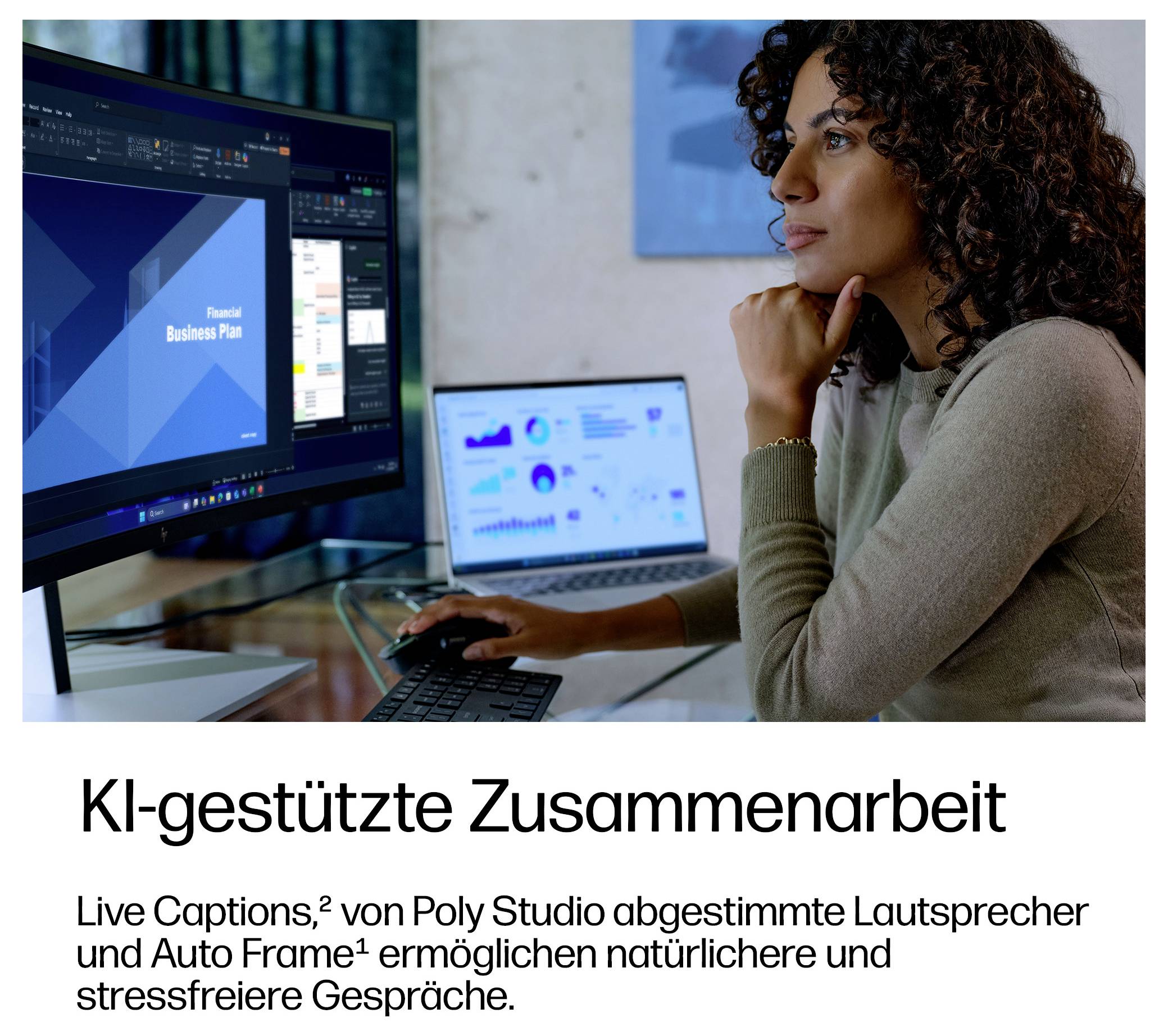 HP Workstation Notebook 35.6cm (14 Zoll) WUXGA 16GB RAM 512GB SSD Deutsch, QWERTZ Qualcomm Silber E4VA9ET