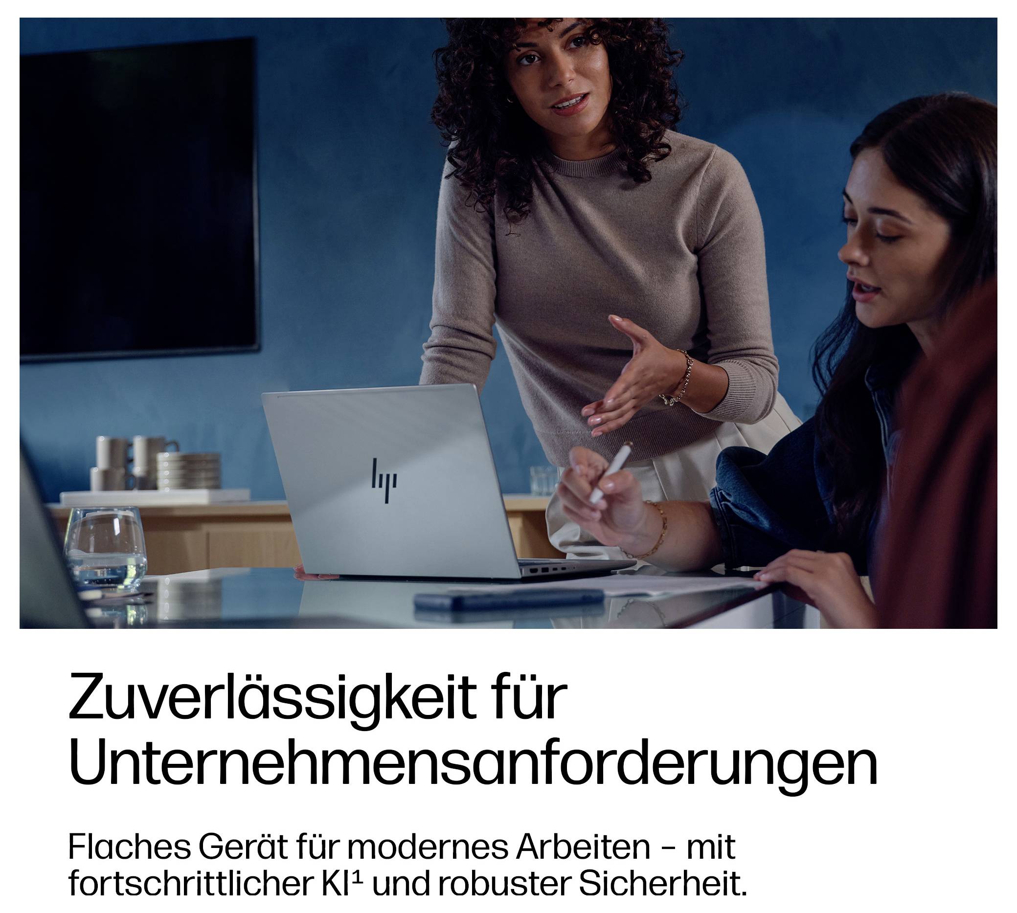 HP Workstation Notebook 35.6cm (14 Zoll) WUXGA 16GB RAM 512GB SSD Deutsch, QWERTZ Qualcomm Silber E4VA9ET