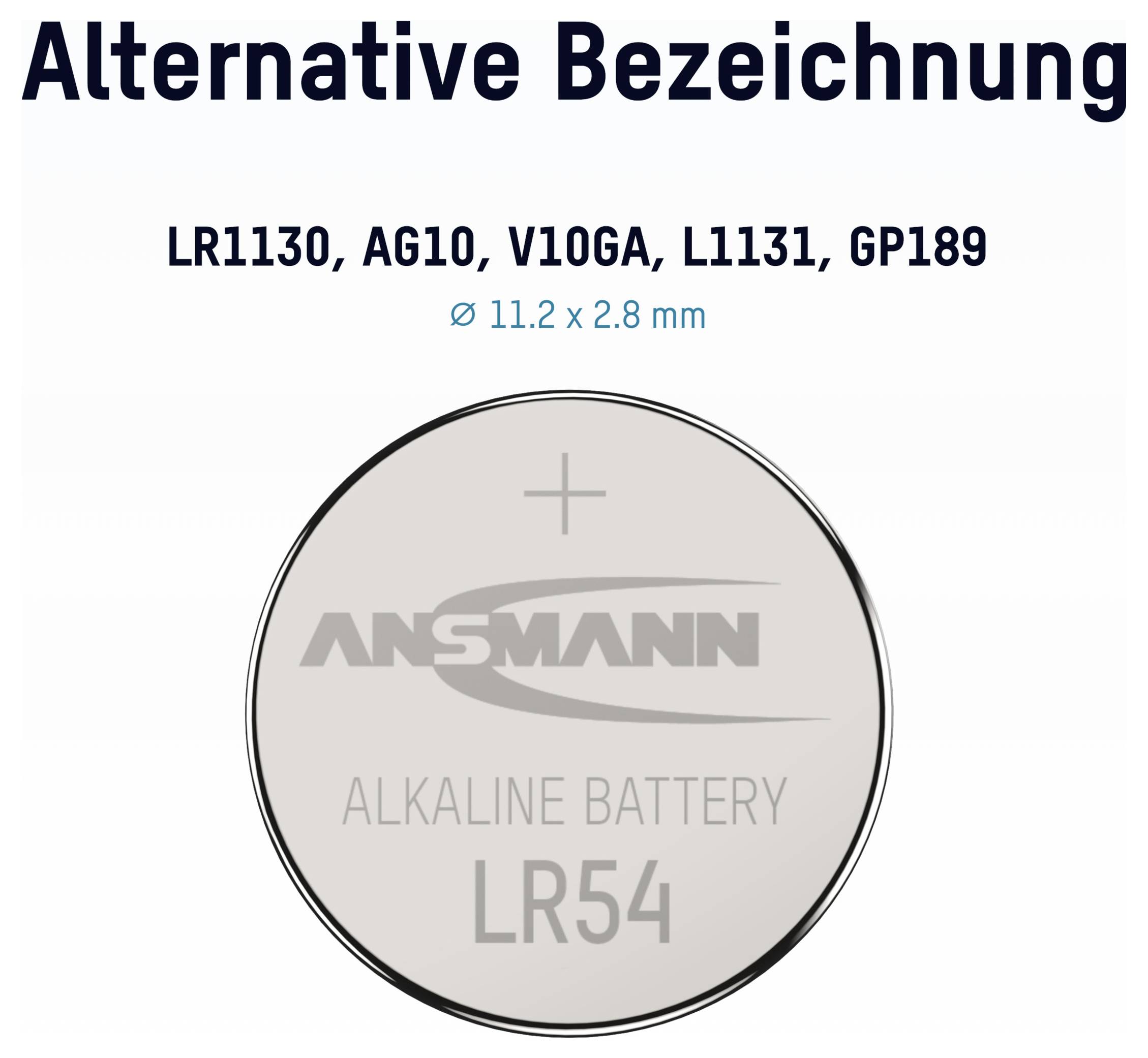 Diagramm einer Knopfzellenbatterie mit der Bezeichnung „Alternative Bezeichnung