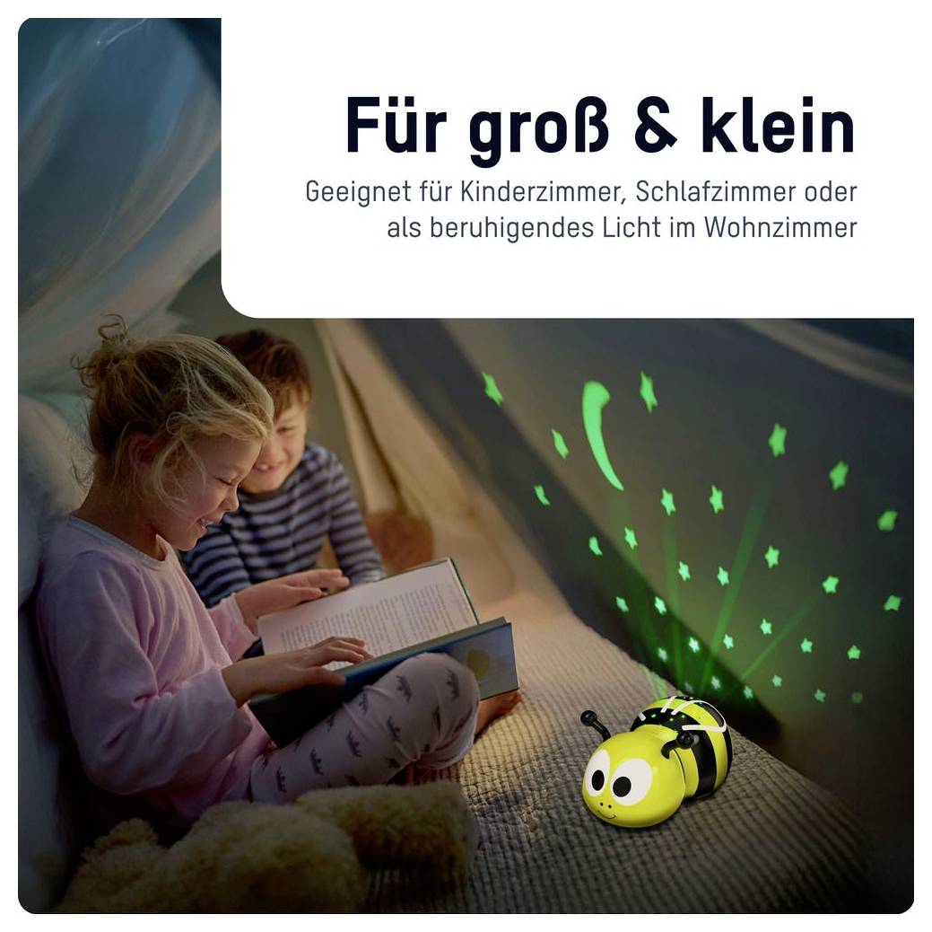 Ansmann 1800-0097 Dekoleuchte LED Gelb, Schwarz, Weiß