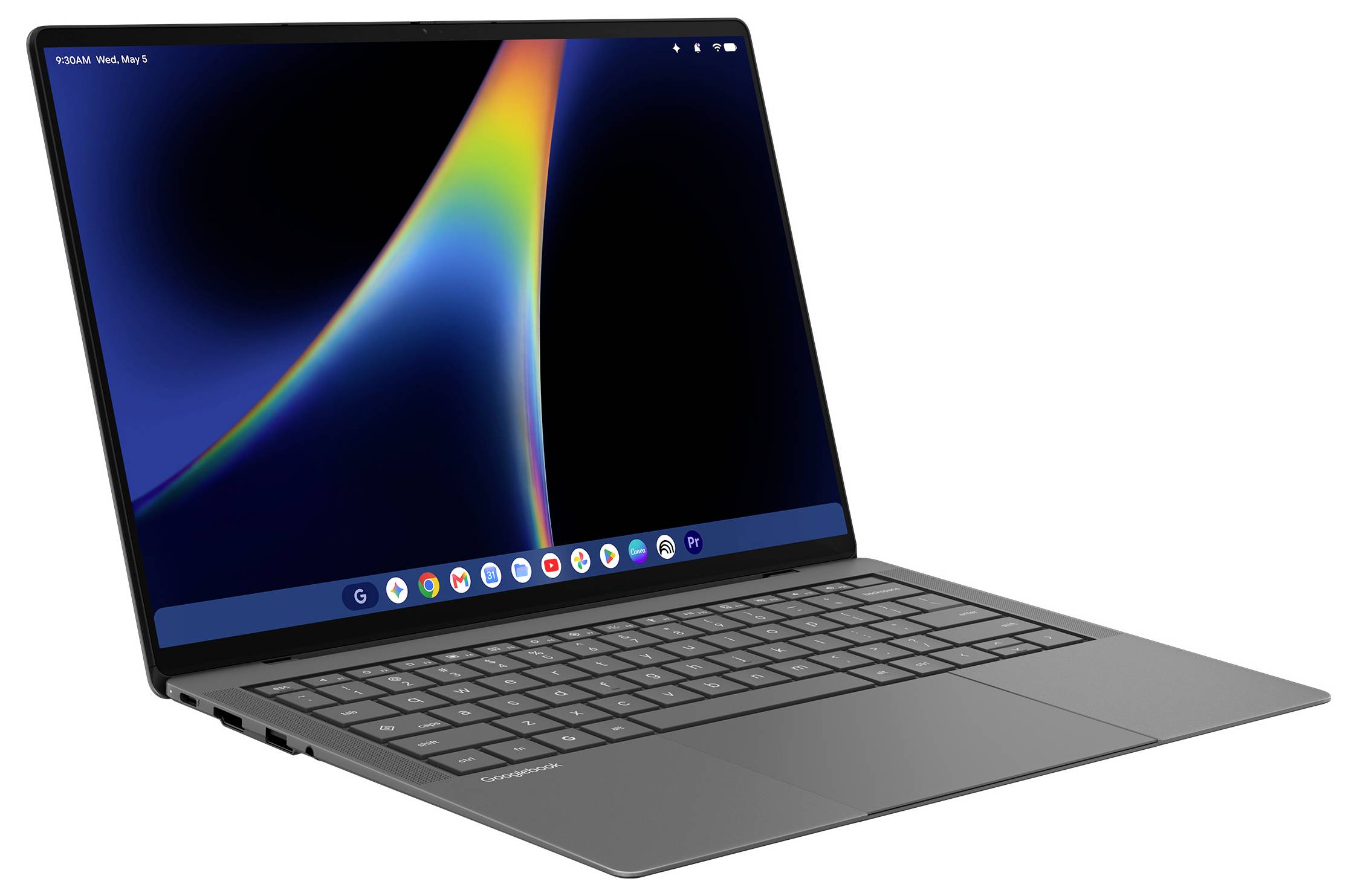 Asus Notebook 35.6 cm (14 Zoll) WQXGA+ 325 16 GB RAM 512 GB SSD Deutsch, QWERTZ Intel Intel-Grafik Grau 90CB0A71-M00270