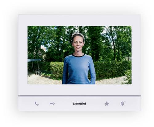 DoorBird A1103 IP-Video-Türsprechanlage WLAN, LAN Inneneinheit Polarweiß