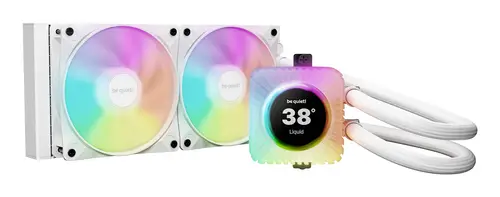 BeQuiet Light Loop IO LCD 240mm white PC-Wasserkühlung