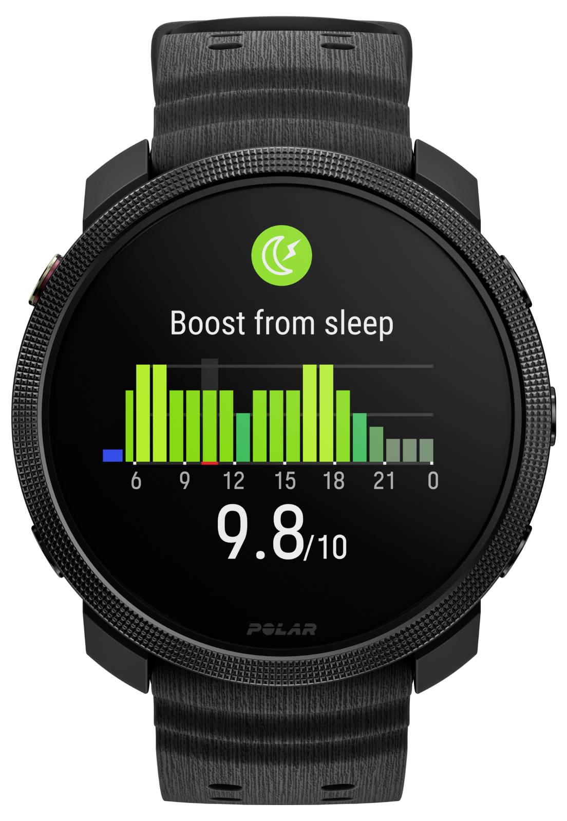 Smartwatch-Bildschirm zur Schlafwiederherstellung mit der Anzeige 