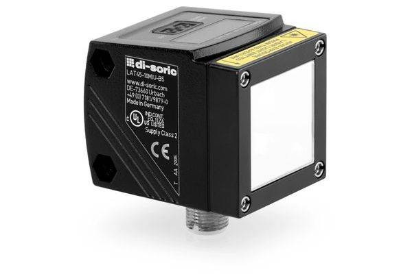 Schwarzes Industriesensormodul mit 