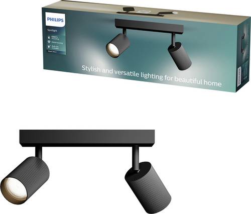 Philips 8721103143419 Deckenstrahler LED GU10 Schwarz