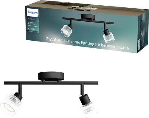 Philips 8721103143518 Deckenstrahler LED GU10 Schwarz