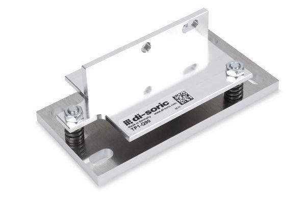 Industrieller Metallsensor- oder Schalter-Halter mit verstellbarem Gehäuse, Federn und 