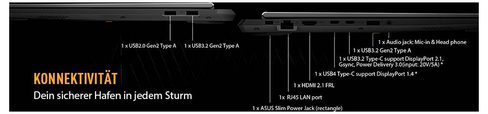 Asus Gaming Notebook 35.6cm (14 Zoll) WQXGA+ 386H 8GB RAM 1TB SSD Deutsch, QWERTZ Intel Intel-Grafik NVIDIA GeForce RTX 5070 GDDR7