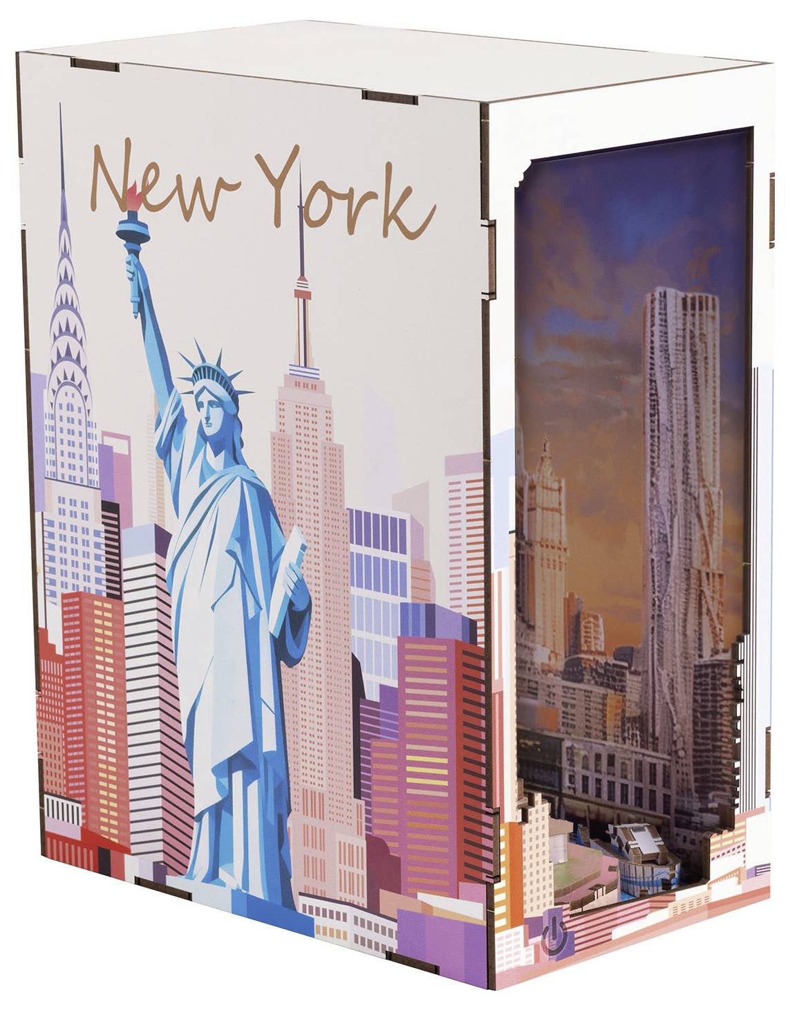 Revell Holz Tiny Adventures "New York" Book Nook
