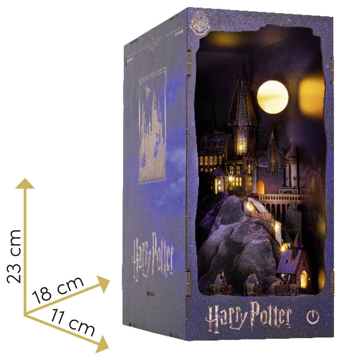 Revell Holz "Tiny Adventures - Harry Potter "Hogwarts Castle"" Book Nook
