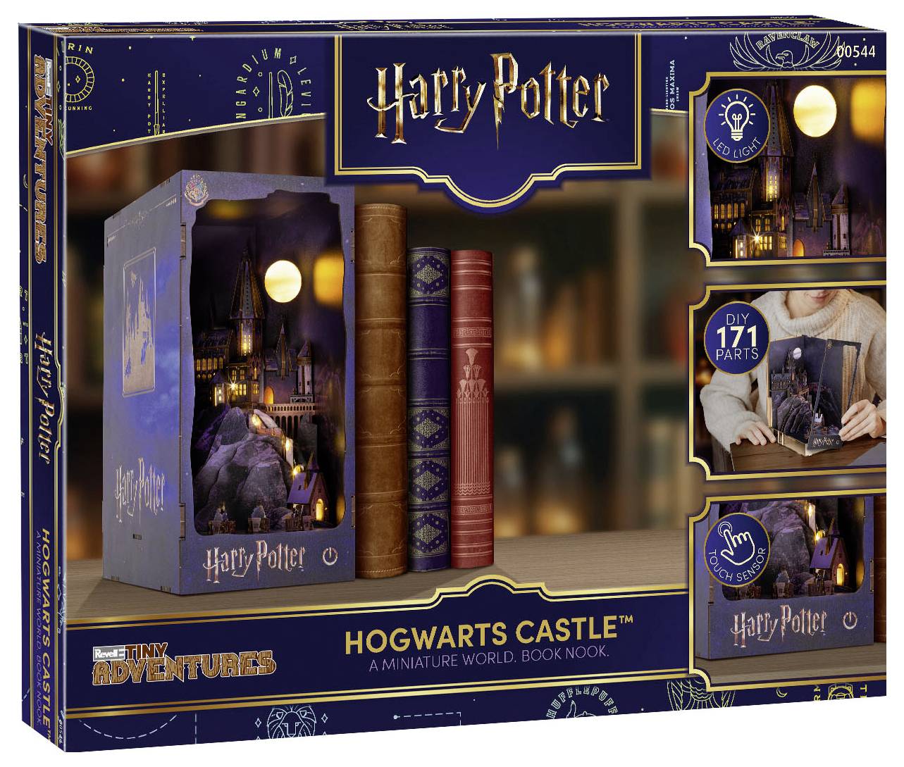Revell Holz "Tiny Adventures - Harry Potter "Hogwarts Castle"" Book Nook