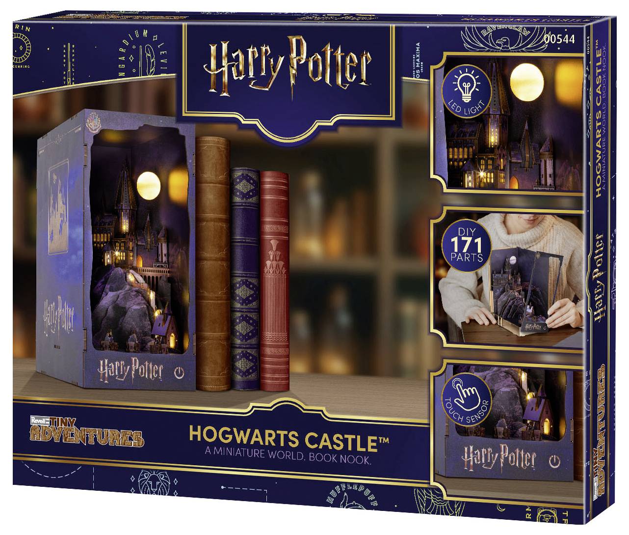 Revell Holz "Tiny Adventures - Harry Potter "Hogwarts Castle"" Book Nook