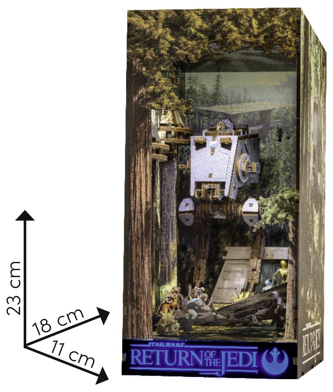 Revell Holz Tiny Adventures - Star Wars "Battle of Endor" Book Nook