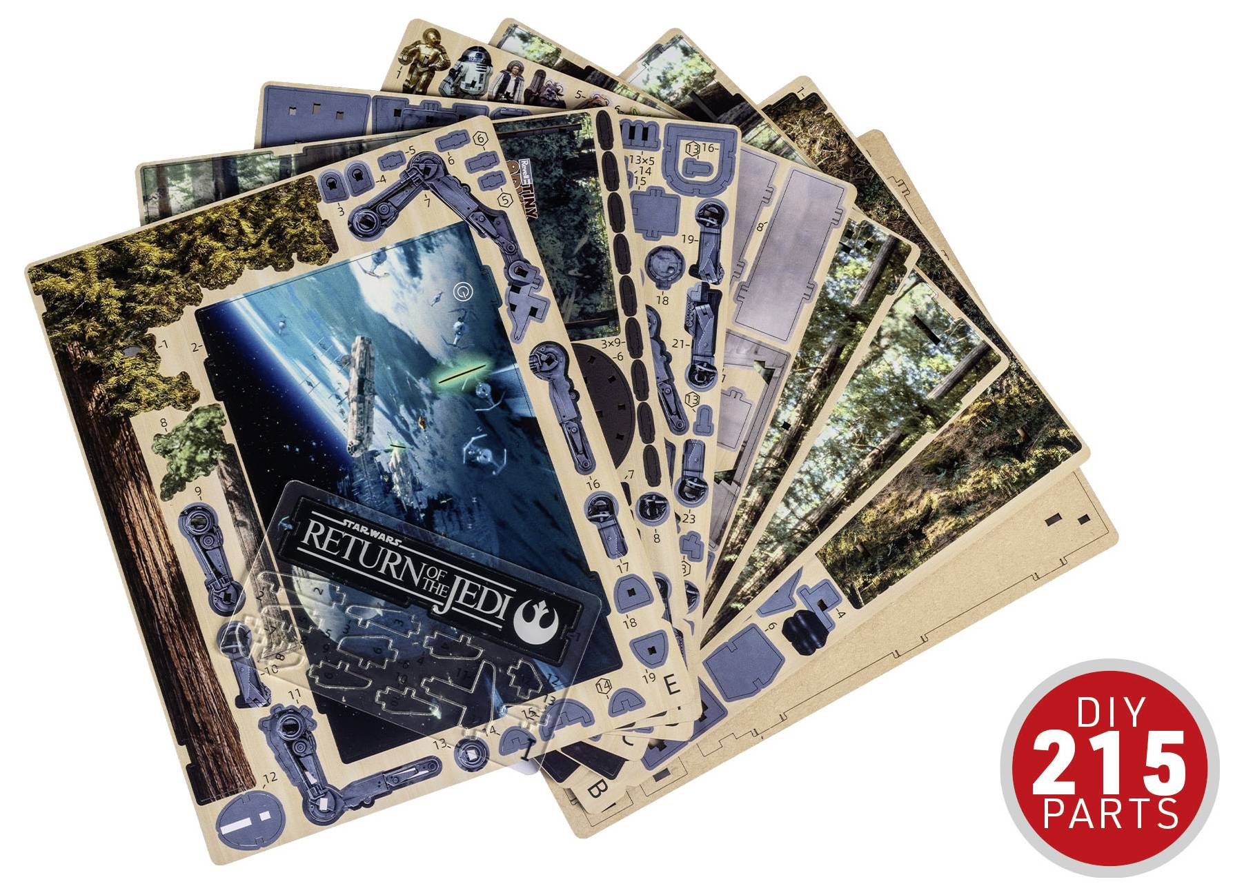Revell Holz Tiny Adventures - Star Wars "Battle of Endor" Book Nook