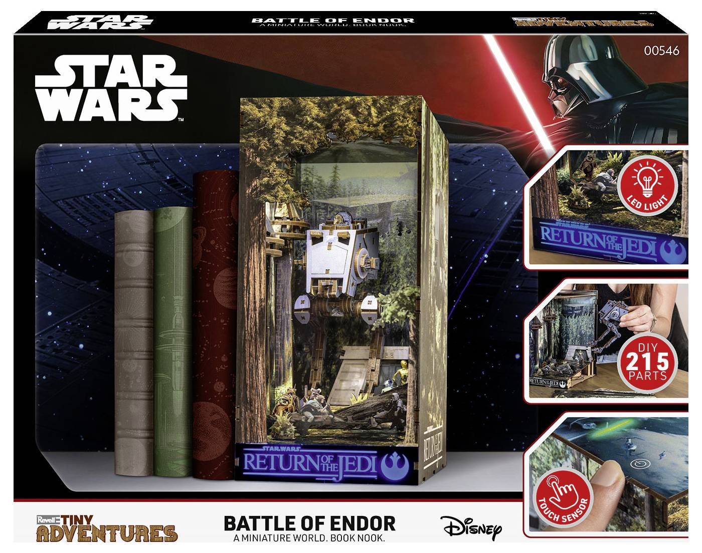 Revell Holz Tiny Adventures - Star Wars "Battle of Endor" Book Nook