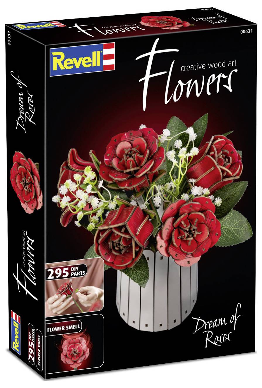 Revell Holz "Dream of Roses" Holzbausatz