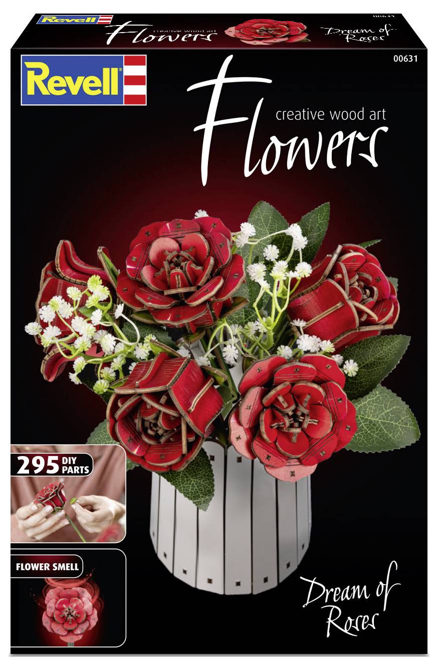 Revell Holz "Dream of Roses" Holzbausatz