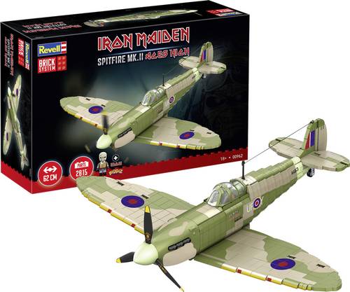 Revell 00962  Iron Maiden Spitfire MK.II Aces High  - Brick System Bausatz 1:18