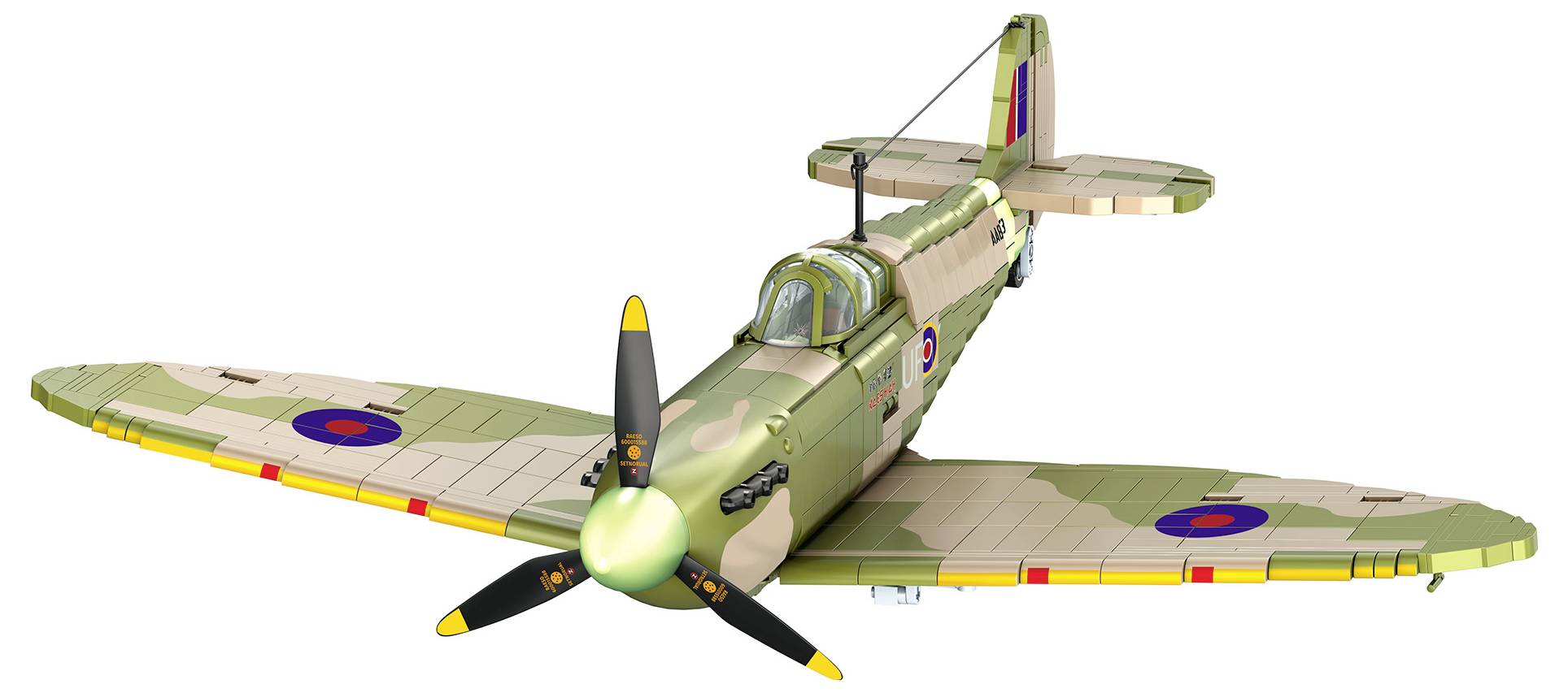 Revell 00962 "Iron Maiden Spitfire MK.II Aces High" - Brick System Bausatz 1:18