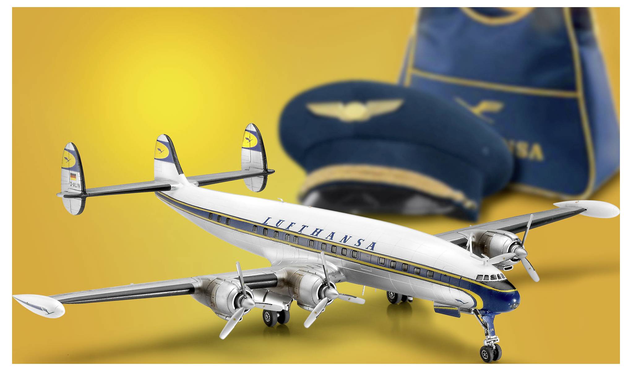 Revell 03745 Lockheed L-1049G Super Constellation Flugmodell Bausatz 1:144