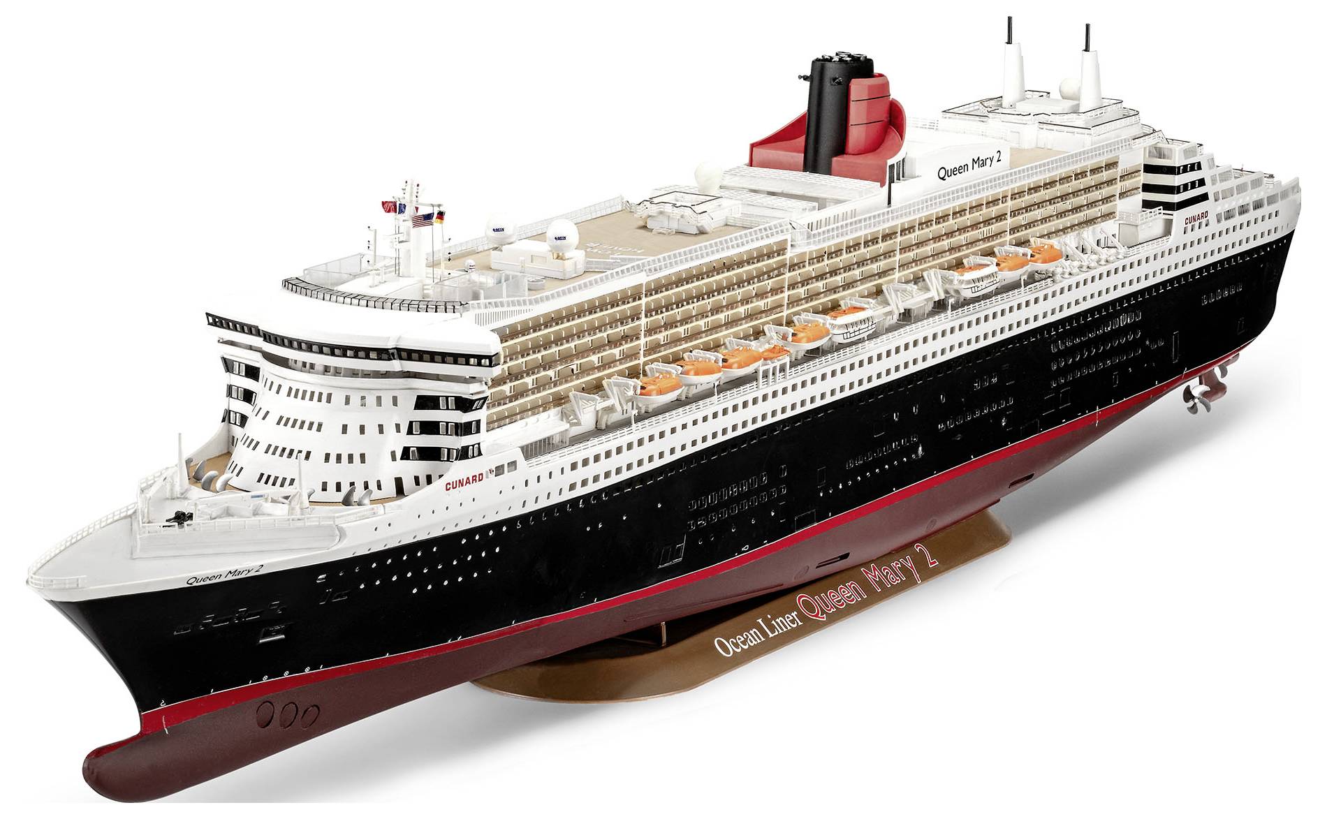 Revell 05223 "Queen Mary 2" Schiffsmodell Bausatz 1:400