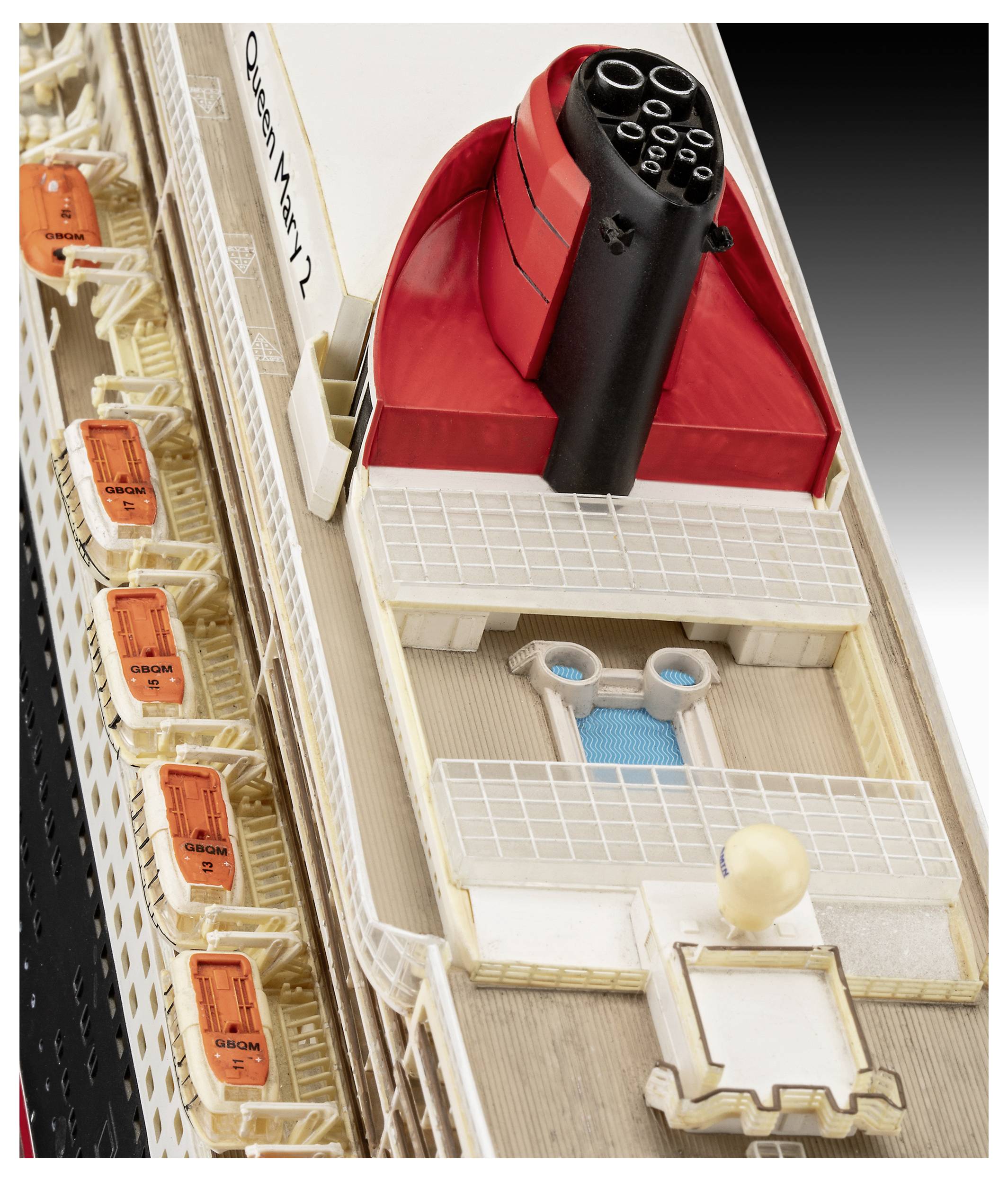 Revell 05223 "Queen Mary 2" Schiffsmodell Bausatz 1:400