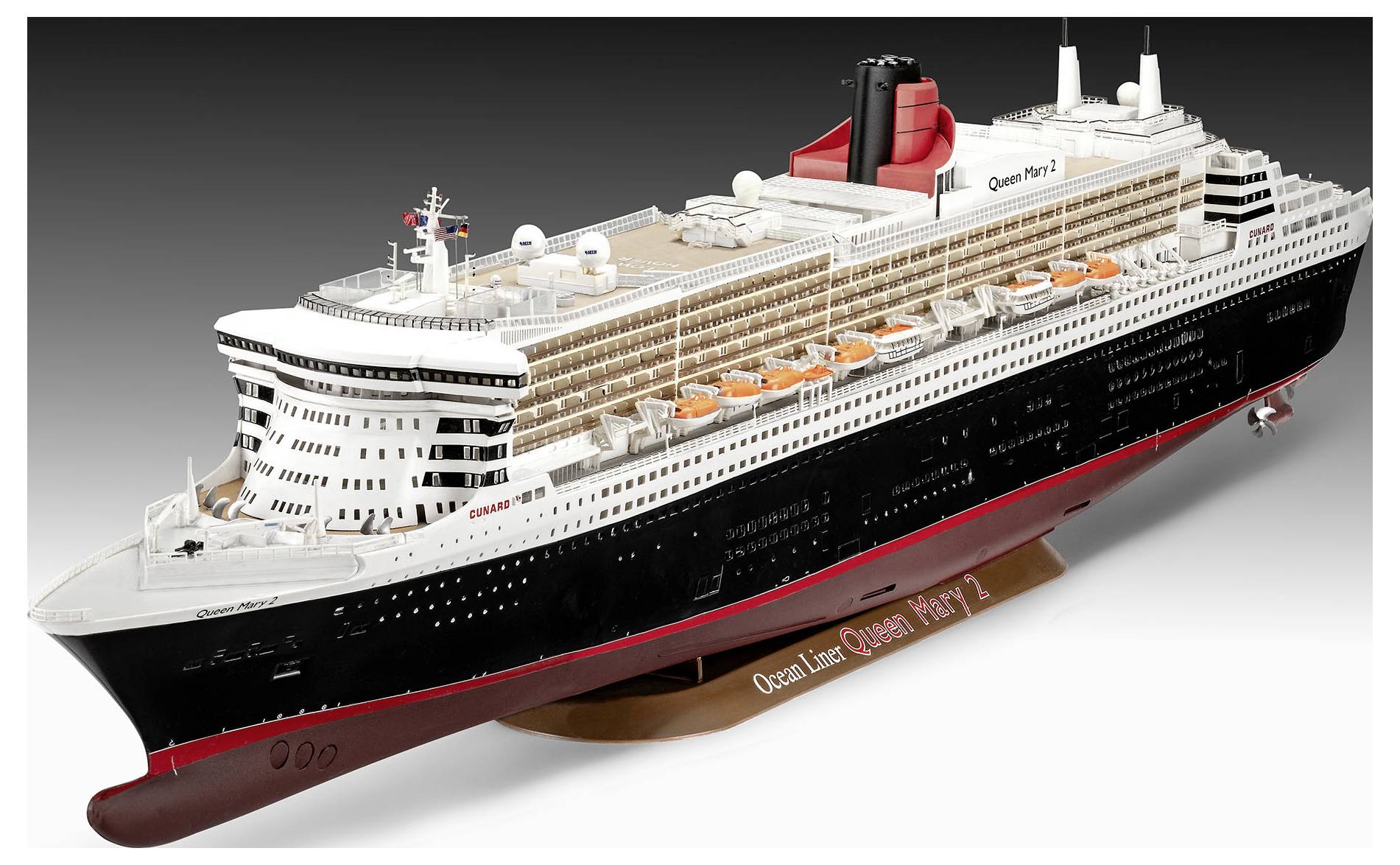Revell 05223 "Queen Mary 2" Schiffsmodell Bausatz 1:400