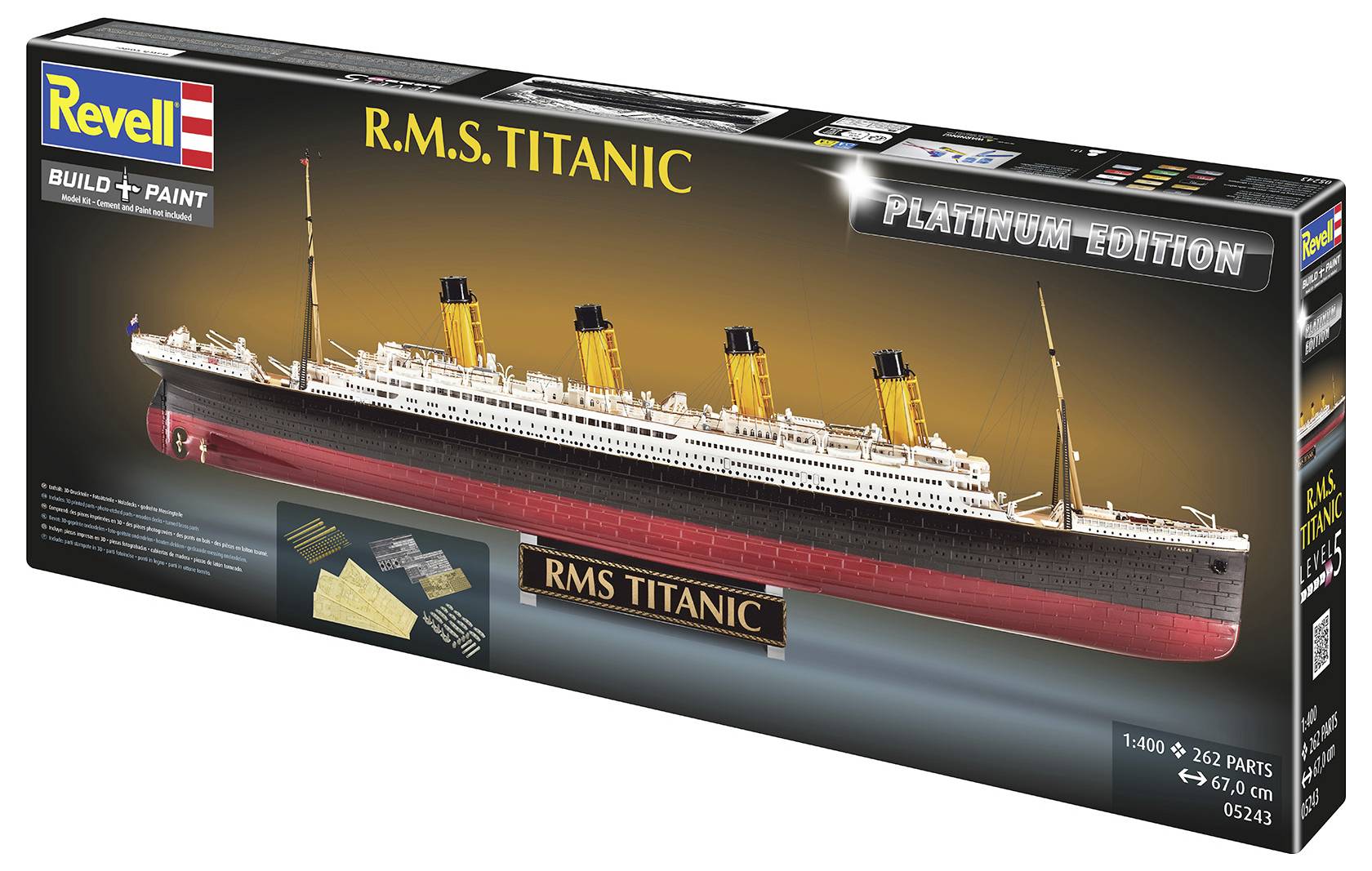 Revell 05243 Titanic "Platinum Edition" Schiffsmodell Bausatz 1:400