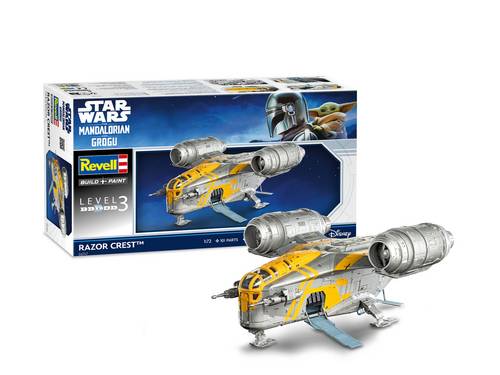 Revell 06747  The Mandalorian und Grogu: Razor Crest™  Raumfahrtmodell Bausatz 1:72
