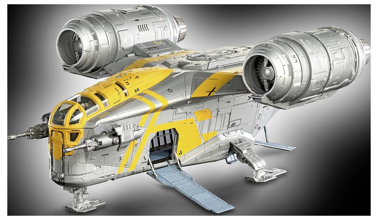 Revell 06747 "The Mandalorian und Grogu: Razor Crest™" Raumfahrtmodell Bausatz 1:72